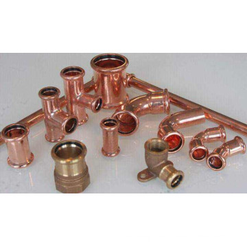 Copper Press Fitting (M001) Copper Pipe for Water and Gas